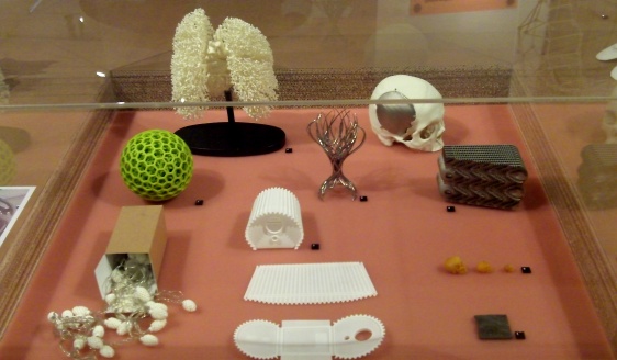 Diversos objetos producidos en impresoras 3D 
